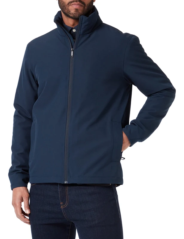 SELECTED HOMME Men's Slhatlanta JKT B Noos Outerwear, blue, M