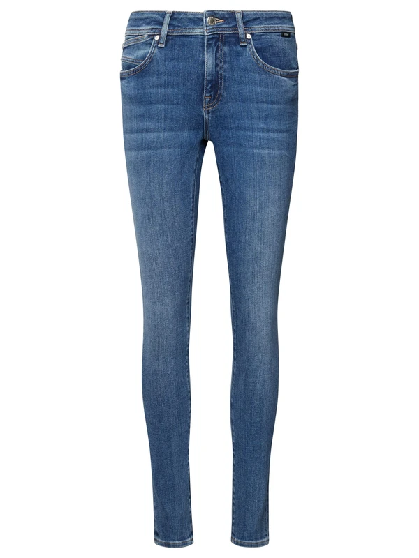 Mavi Adriana; Dark Brushed Denim, Blau, 34W x 28L