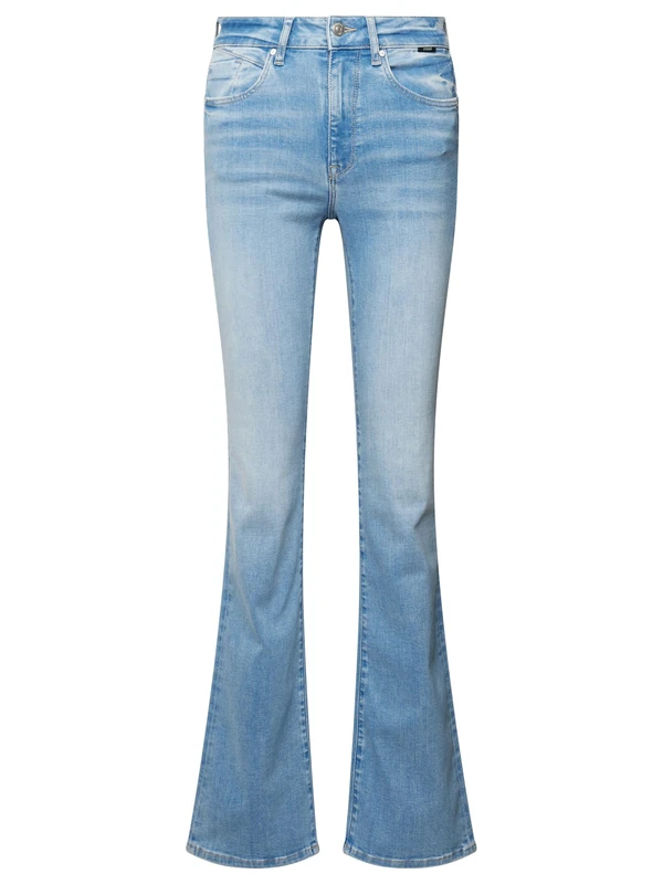 Mavi Women's Maria Jeans, Mid Blue Glam, 24W x 32L