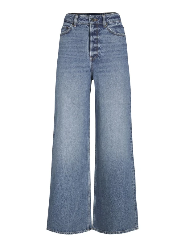 JJXX Jack&Jones Women's JXTOKYO Wide HW Jeans R6031 DNM Jeans, Medium Blue Denim, 25 W / 32 L, Medium Blue Denim, 25W x 32L