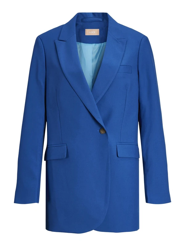 Jack & Jones JXMARY Noos WVN Women's Blazer, Blue Iolite, L, Blue Iolite, 18