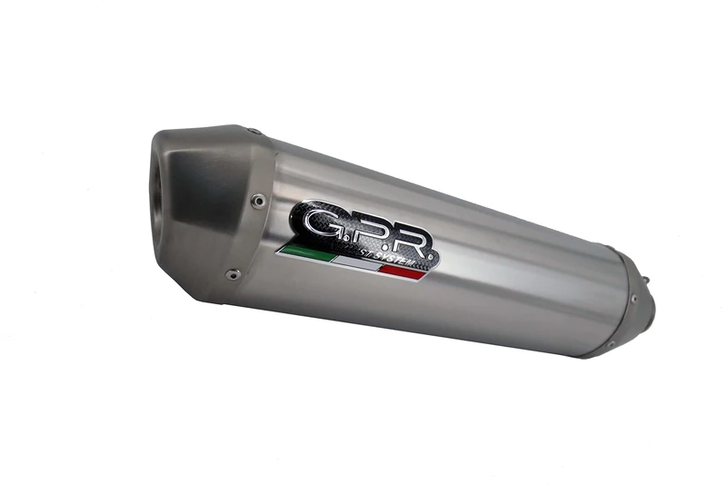 Scarico GPR Yamaha Tracer 700 2017/19 E4 Full Exhaust Approved And Catalyzed Furore, Silver