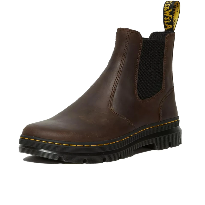 Dr. Martens Men's Embury Chelsea Boot - Gaucho Crazy Horse 9.5 UK