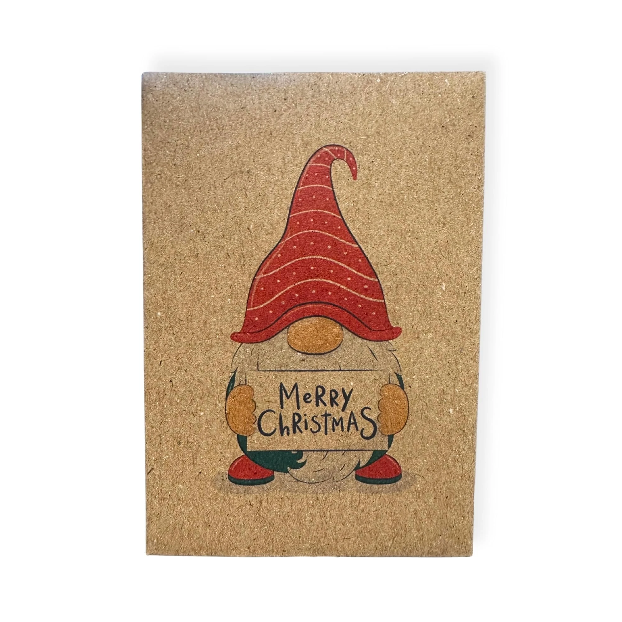 Gonk Christmas Wildflower Seed Packets (x10) – Custom Eco Friendly Stocking Fillers & Table Favours – Bee Friendly UK Seeds – Gifts for Teachers, Nature Lovers Events, Corporate