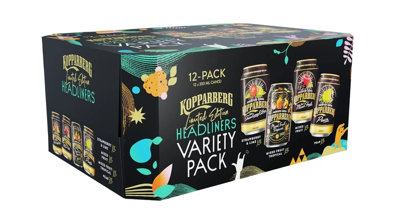 Kopparberg Fruit Cider Variety Mixed Case of 12x330ml cans