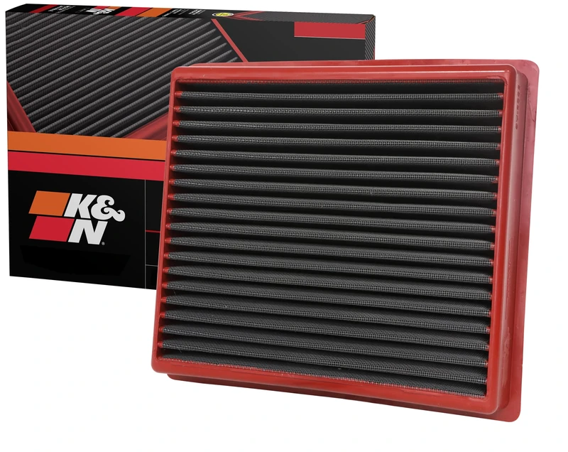 K&N Dryflow Lifetime Engine Air Filter: High Performance, Dry Synthetic, Washable, Premium, Replacement Filter: Compatible with 2013-2019 Dodge Ram Truck L6 DSL/V8 FI (2500, 3500, 4500, 5500), SA-5005