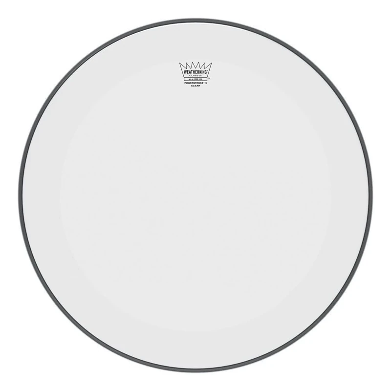 Remo Classic Fit Powerstroke 3 Drum Head 22 Inches CL-1322-P3 Clear