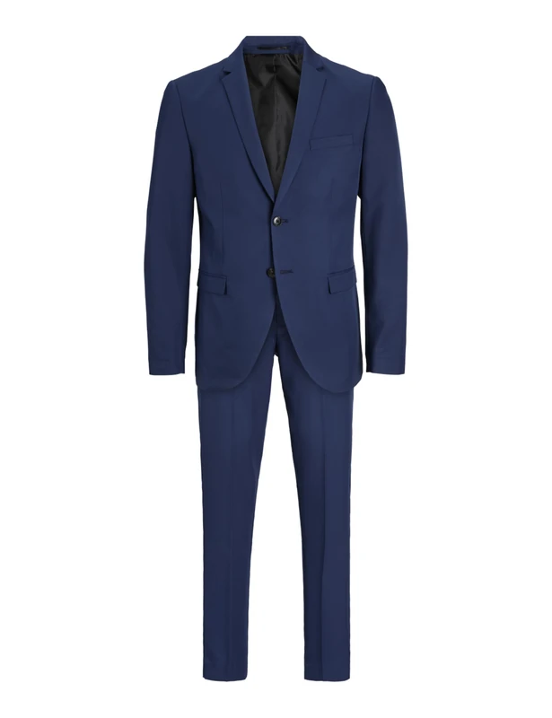 JACK & JONES Men's Jprcosta Suit Suit, Medieval Blue/fit: Super Slim fit, 19