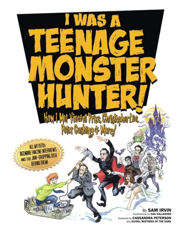 I WAS A TEENAGE MONSTER HUNTER! HOW I MET VINCENT PRICE, CHRISTOPHER LEE, PETER CUSHING & MORE!: All My 1970s BIZARRE Fanzine Interviews and the Jaw-Dropping Dish Behind Them!