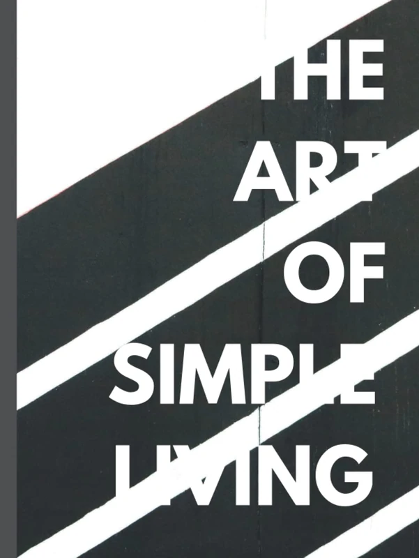 The Art of Simple Living Coffee Table Book Decor