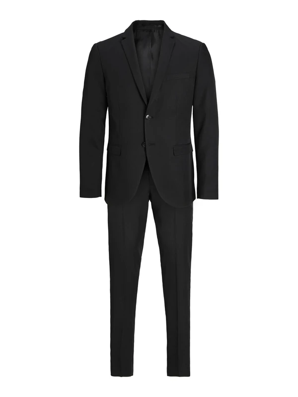JACK & JONES Men's Jprcosta Suit Suit, Black/fit: Super Slim fit, 54