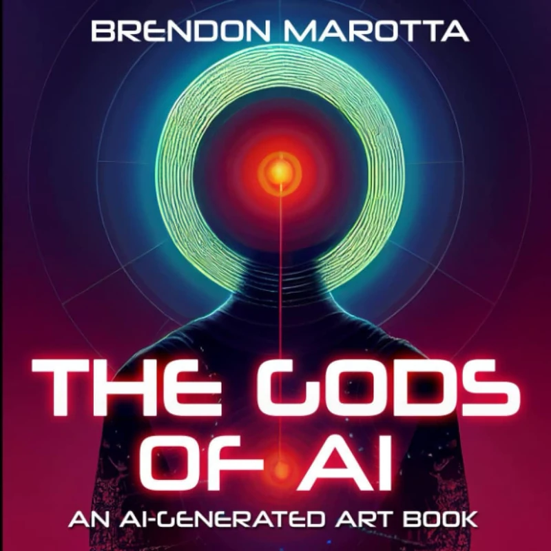 The Gods of AI: An AI-Generated Art Book