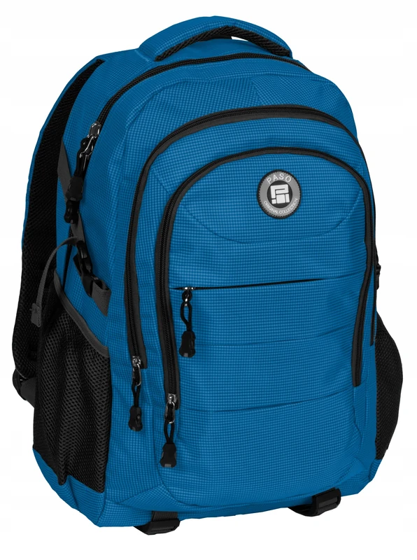 PASO Unisex Kid's School Backpack, Blue, 53 x 33 x 22 cm