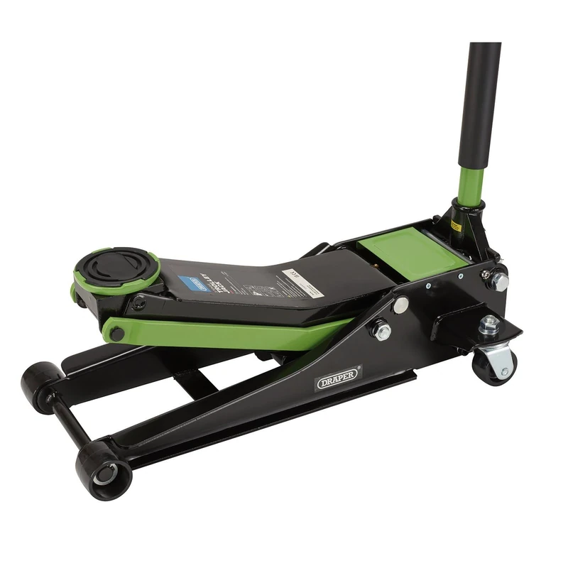 Draper 28485 Trolley Jack, 3 Tonne, Green, One Size