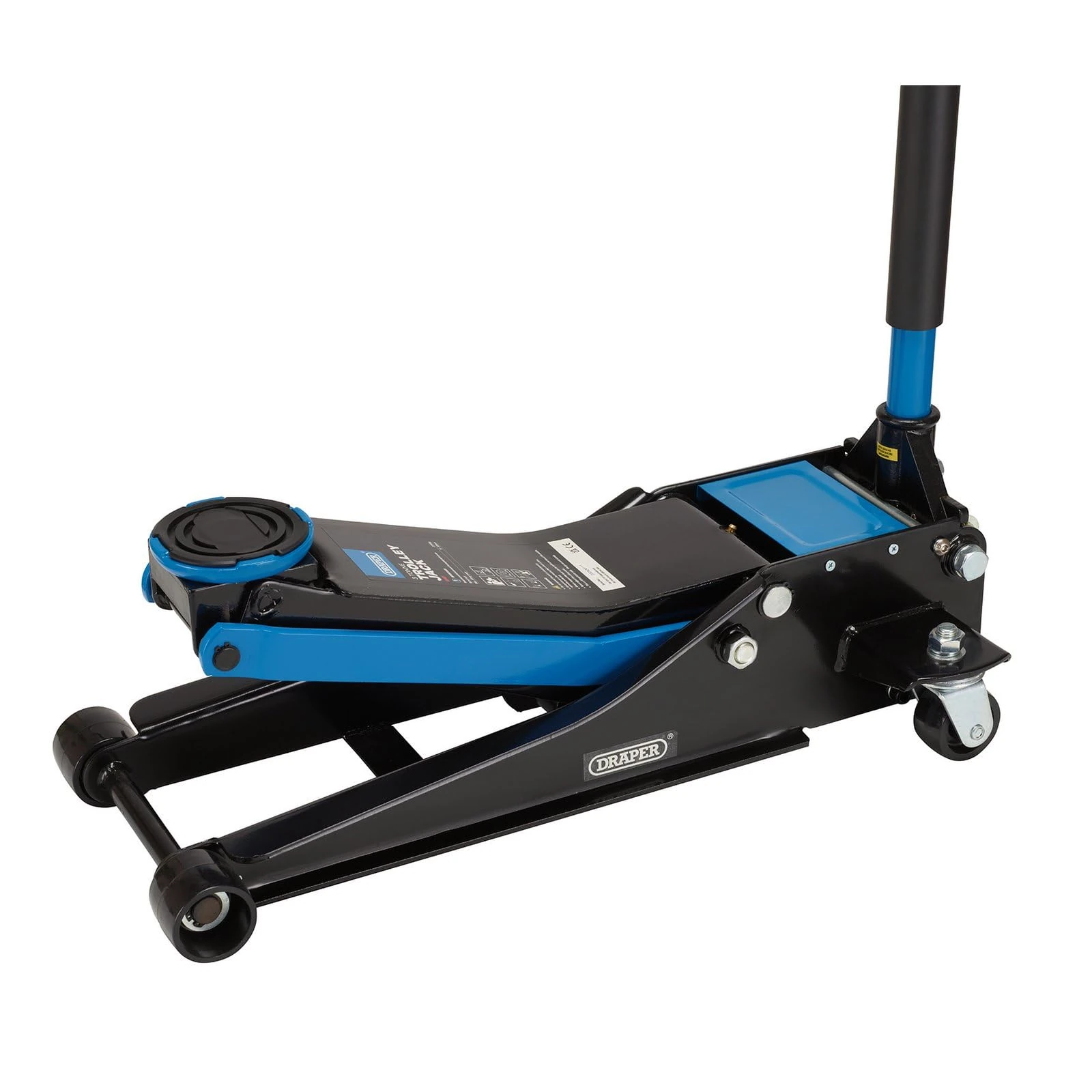Draper 28481 Trolley Jack, 3 Tonne, Blue, One Size