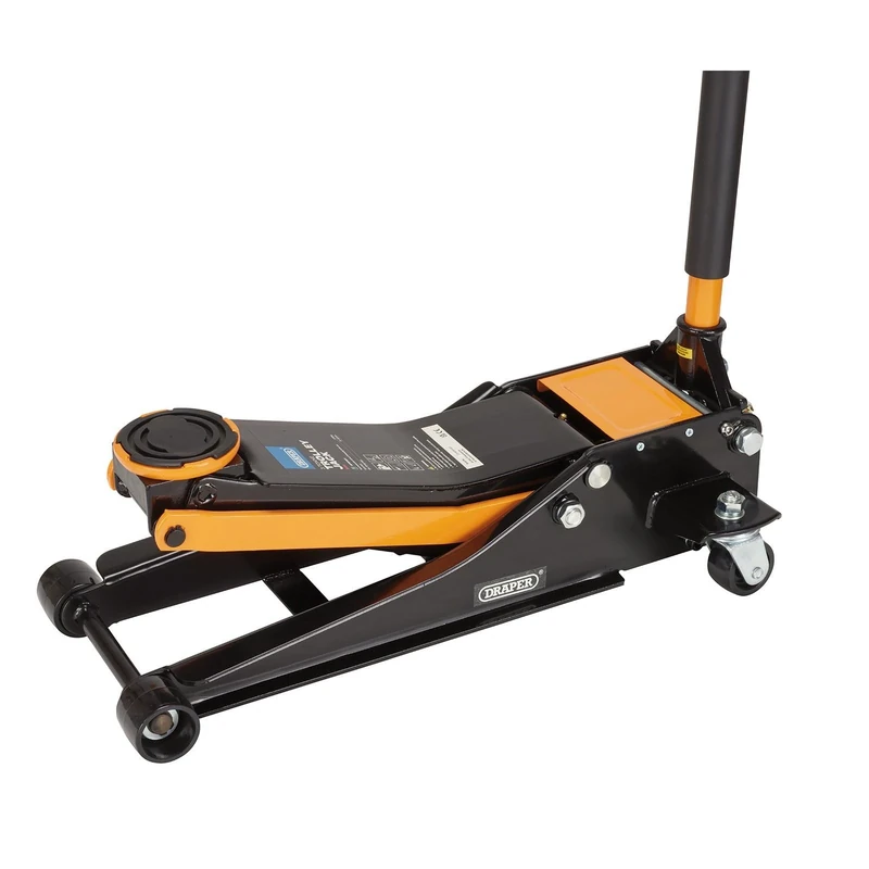 Draper 28494 Trolley Jack, 3 Tonne, Orange, One Size