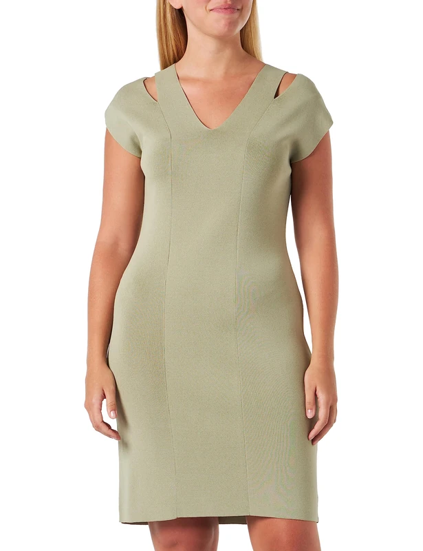 s.Oliver BLACK LABEL Women's Short Dress, Grün, 20