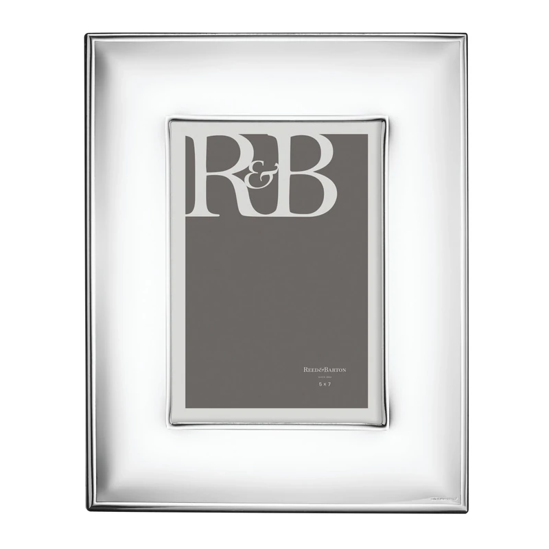 Reed & Barton Rowan 5X7 Frame, 1.90, Metallic