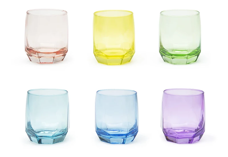 Excelsa Havana Pastel Set 6 Glasses