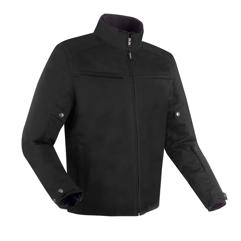 BERING Men's Cruiser Motorcycle Jacket, Noir, XXL