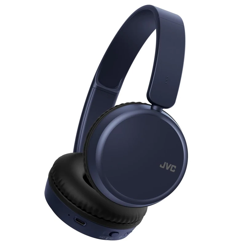 JVC HA-Z37W-A Bluetooth on-ear headphones, deep bass, Blue