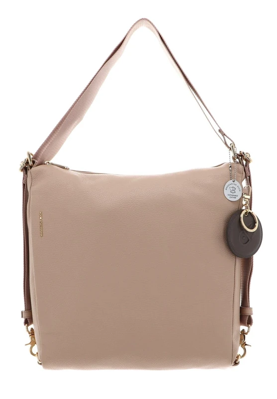 Mandarina Duck Mellow Leather, Women's Bag, 36x33x12 (L x H x W), Lamb's Wool, Taglia Unica