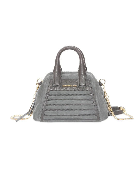 Mandarina Duck Women's Velvet Tote, London Fog, Taglia Unica