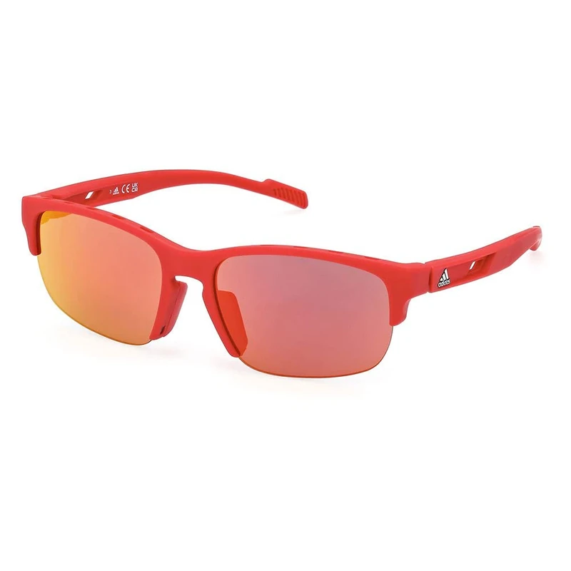 Adidas Sport SP0068 66L SHINY RED 57/18/135 MAN Sunglasses