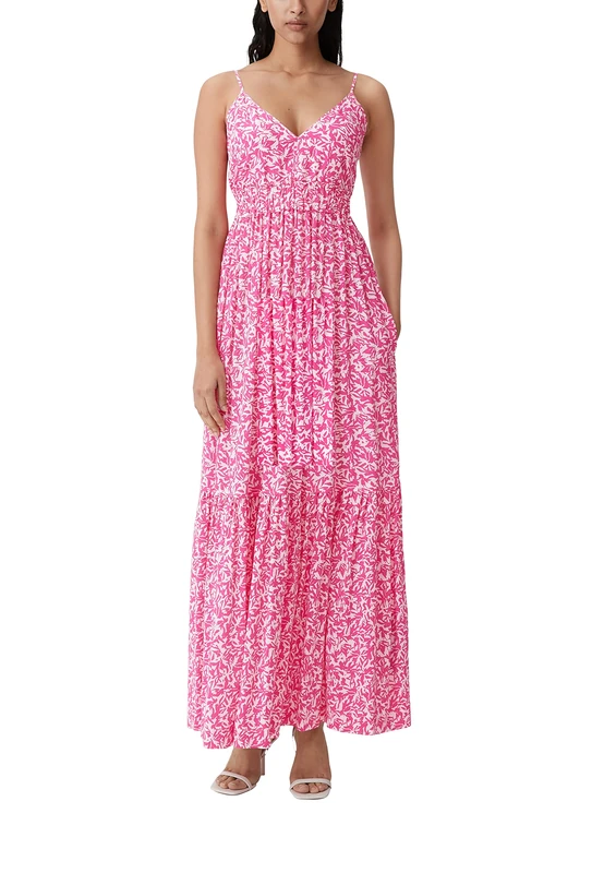 COMMA Women's 60.2.61.20.200.2133455 Dress, 01B4, 10