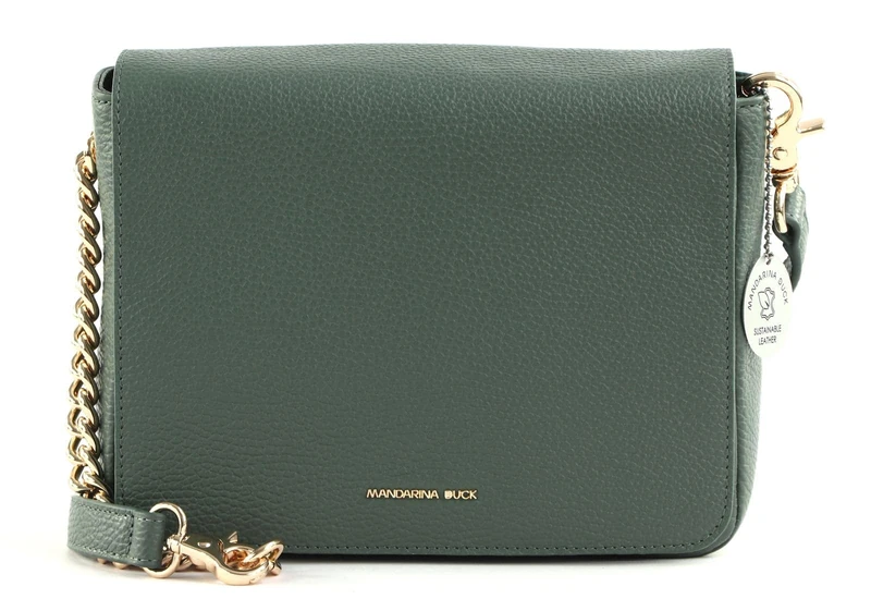 Mandarina Duck Mellow Leather HANTING Bag, Woman, Dark Forest, Dark Forest, Taglia Unica