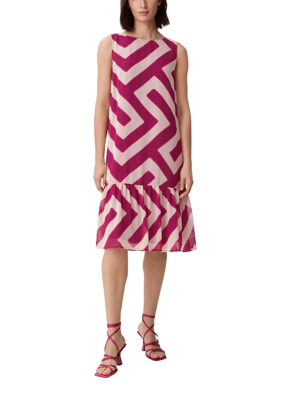 Comma Women's 60.2.61.20.200.2132519 Dress, 46a0, 14