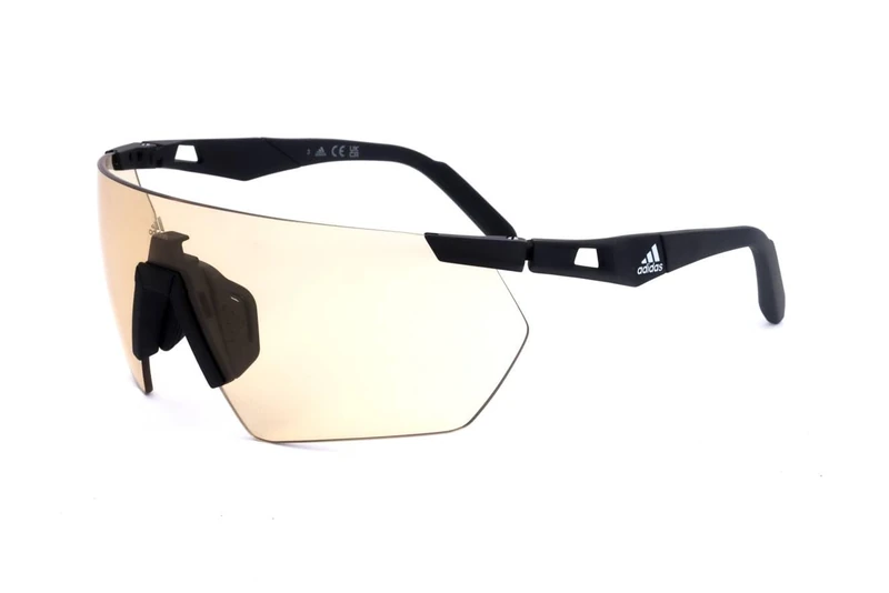 adidas SPORT SP0062 Matte Black 00/0/135 Men's Glasses, Matte Black, Matt Black