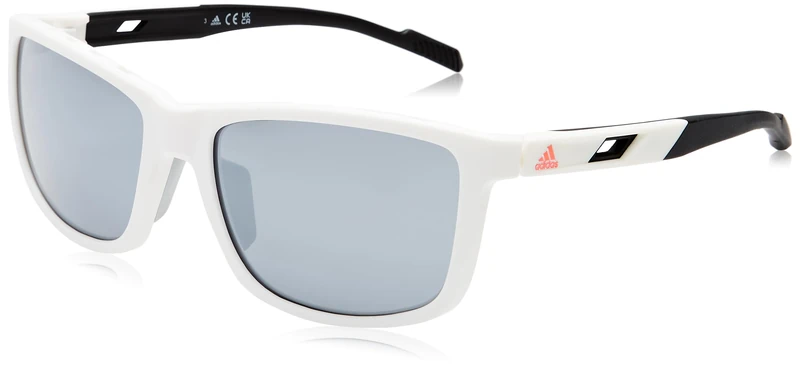 adidas Men's Sunglasses, White, 60/19/135