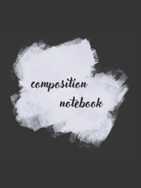 Notebook with colored paper, Beautiful text: Wide linear notebook with hard cover. Magazine, Wide workbook for girls, boys, children, teenagers and students Page: 500.