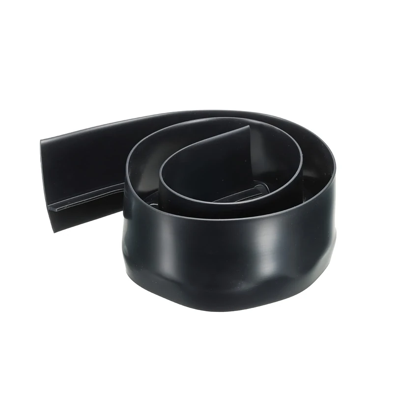 PATIKIL 30inch Length Silicone Stove Gap Cover Gap Filler Between Stove and Counter for Washer and Dryer Space, Oven, Kitchen Appliances, Black