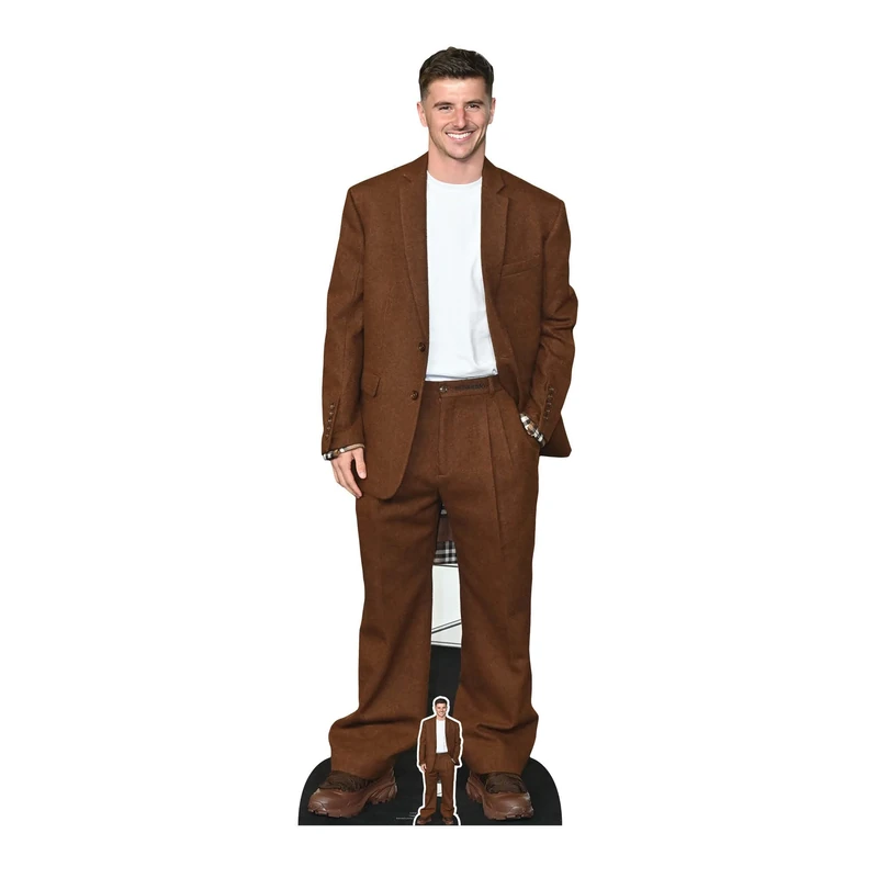 CS1047 Mason Mount Lifesize Cardboard Cutout With Mini Desktop Footballer