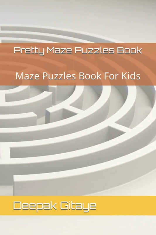 Pretty Maze Puzzles Book: Maze Puzzles Book For Kids