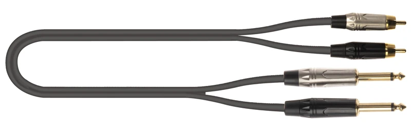 Eko Algam Quik Loc Stage and Studio Speaker Cables (QUIKSILVER - AS5)
