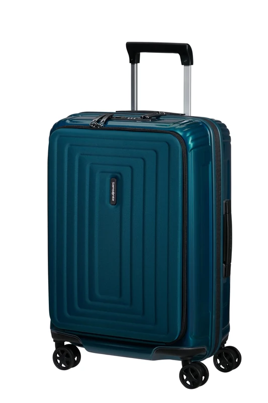 Samsonite Neopulse - Spinner S, Hand Luggage, 55 cm, 42 L, Blue (Metallic Blue)