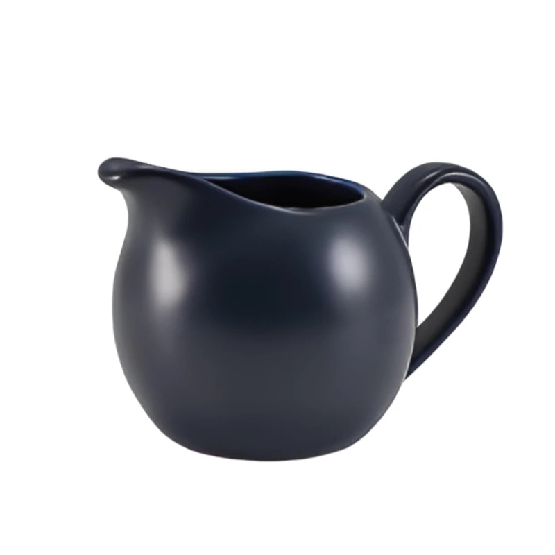 GenWare Porcelain Matt Blue Jug 140ml / 5oz, 373114MBL, Pack of 6