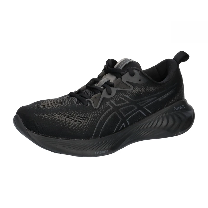 ASICS Gel-Cumulus 25 Men's Road Running Shoes - Black White - Image 1