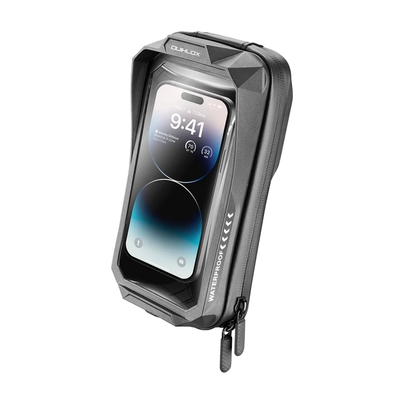 INTERPHONE | QUIKLOX System | 7" MOTORCYCLE QUIKLOX HARD CASE IP66