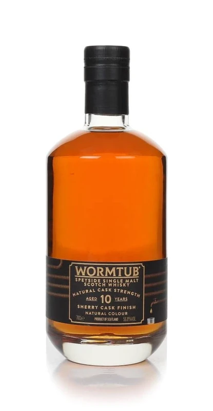 Wormtub 10 Year Old Single Malt Scotch Whisky, 70cl - Image 1