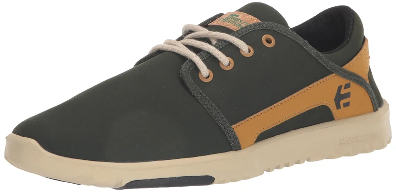 Etnies Men's Scout X TFTF Skate Shoe, Dark Green, 9.5 UK