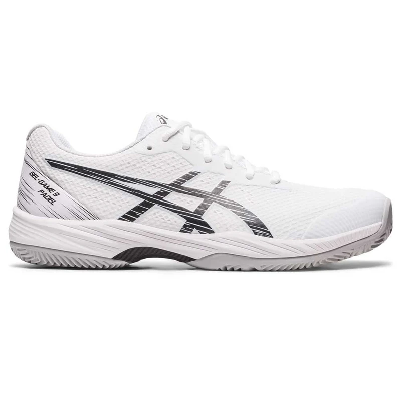 ASICS 1041A336-100 Gel-Game 9 Padel Men White/Black UK 6