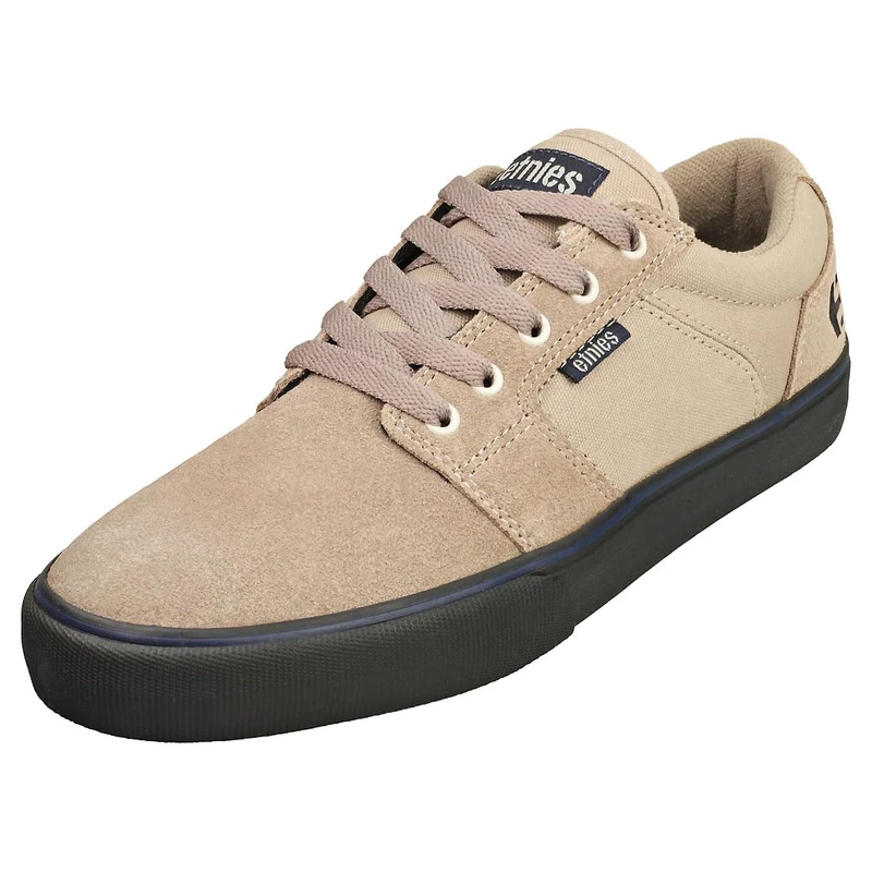 Etnies Men's Barge LS Skate Shoe, Warm Grey/Black, 5 UK