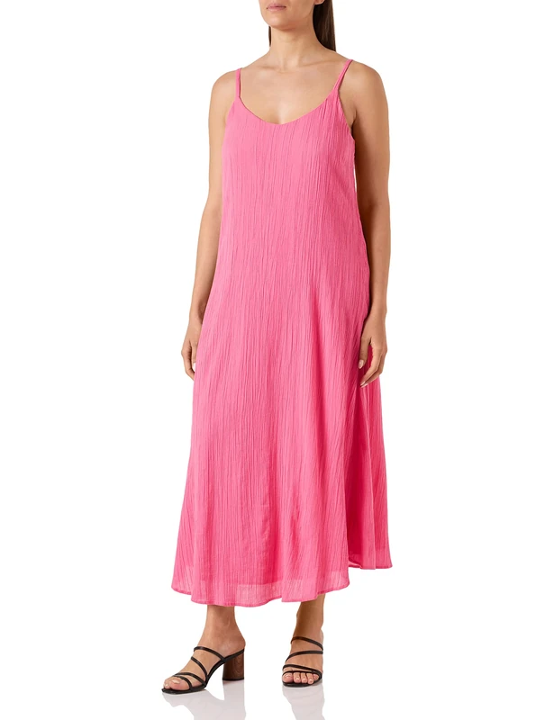 s.Oliver Women's Midi Dress, Pink 4426, 16 - Image 1