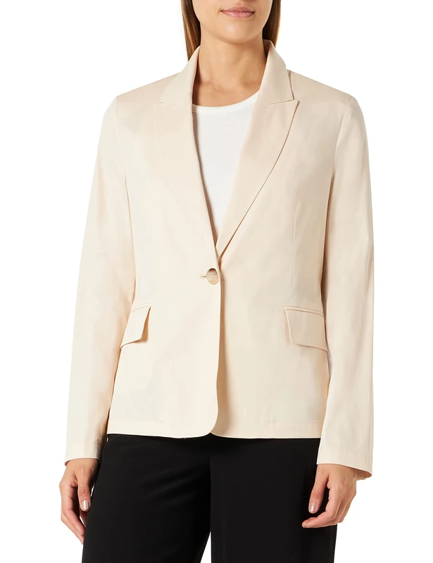 s.Oliver BLACK LABEL Women's Blazer, Gelb, 12
