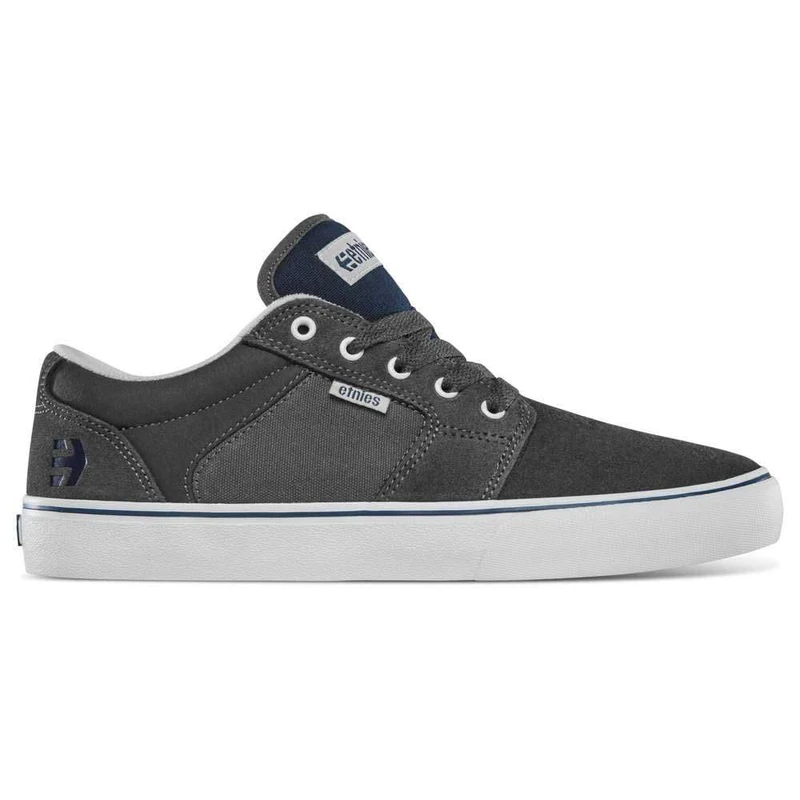 Etnies Men's Barge LS Skate Shoe, Grey/Grey/Blue, 4.5 UK