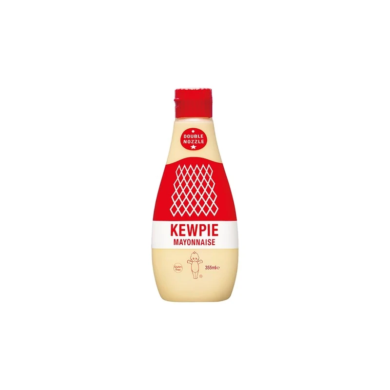 Kewpie Mayonnaise 355ml | Authentic Japanese Mayo | Rich, Umami Flavour | No MSG & Gluten-Free